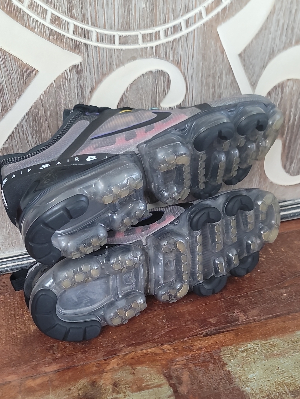 Nike Air VaporMax 2019 SE 'Wind Breaker' Mens 10.5 Good Condition Fast Shipping - Picture 12 of 16
